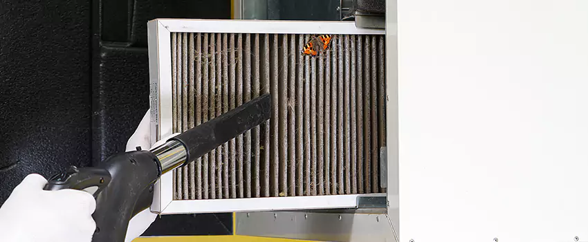 Clogged Air Duct Cleaning Process in Cudahy, CA