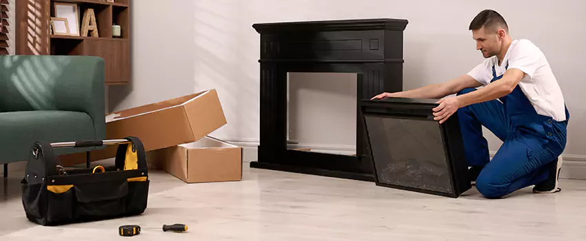 Old Rusted Metal Fireplace Repair And Replacement in Cudahy, CA