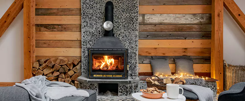 Thelin Hearth Products Direct Vent Gas Stove Fireplace Inspection in Cudahy, California